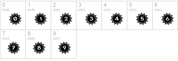 Stargit Ver2 numbers 0-9 preview