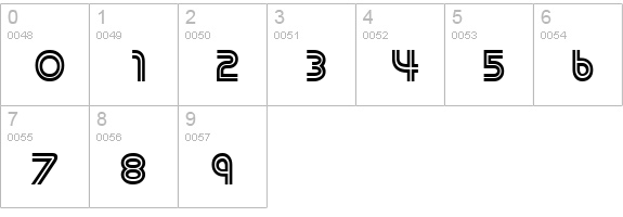 Street Cred numbers 0-9 preview