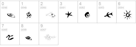 STROKE-Off numbers 0-9 preview