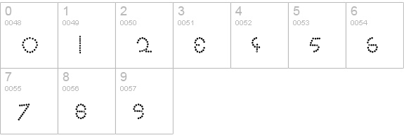 Stylophonia numbers 0-9 preview