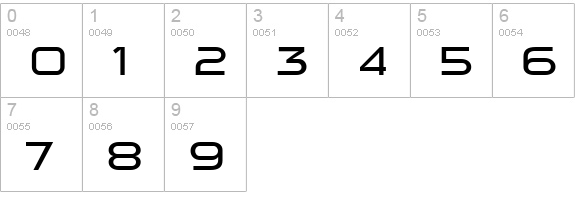 Sui Generis Light numbers 0-9 preview