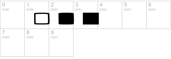 Surveillance-Scenes numbers 0-9 preview