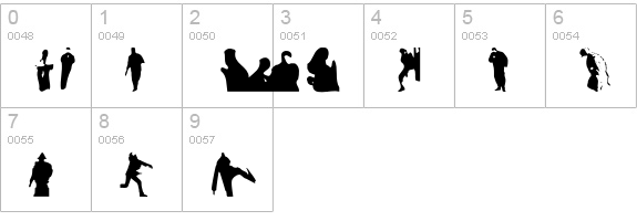 Surveillance-SuspiciousPeople numbers 0-9 preview