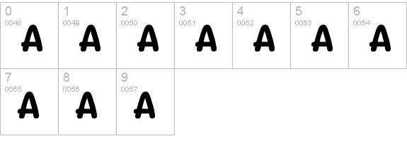 Suske & Wiske ÅÄÖ numbers 0-9 preview