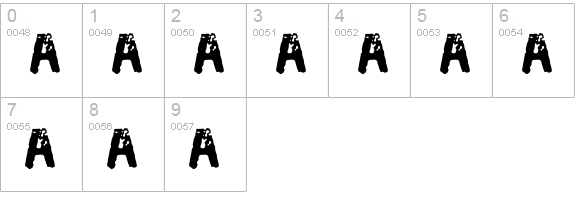 Swordfish numbers 0-9 preview