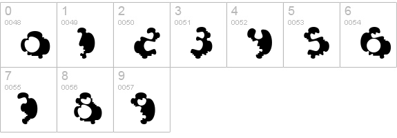 Syntosis numbers 0-9 preview