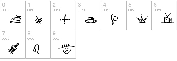 Tamuz numbers 0-9 preview