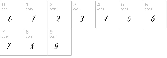The Hardcover numbers 0-9 preview