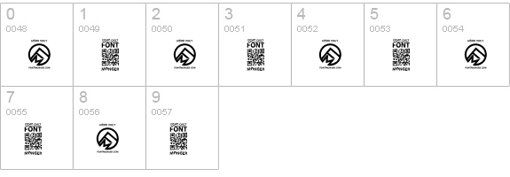 The Unknown Regular numbers 0-9 preview