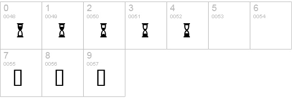 TictacTwo numbers 0-9 preview