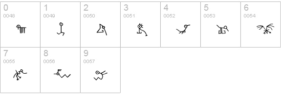 Tierfreund numbers 0-9 preview