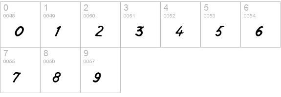 tintin numbers 0-9 preview