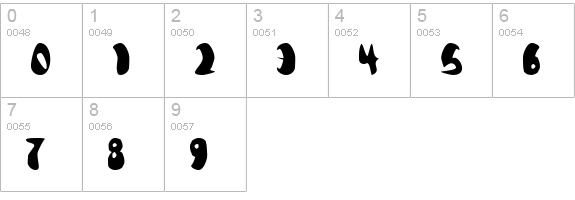 TM Beguiled numbers 0-9 preview
