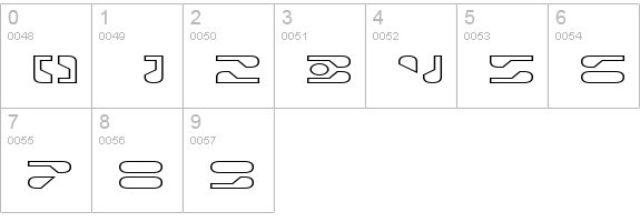TOILET dsnp numbers 0-9 preview