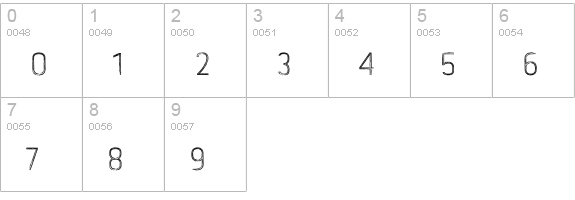 Tolyer X Wood numbers 0-9 preview