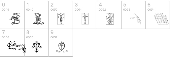Tome Pi HPLHS numbers 0-9 preview