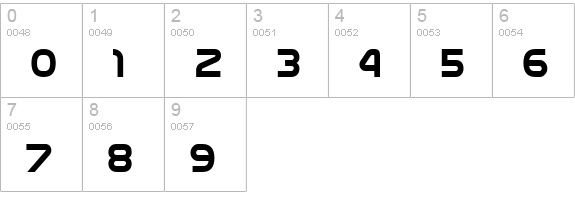 TR Nasalization numbers 0-9 preview