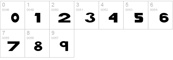 Tribute to Nova numbers 0-9 preview