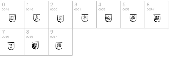 Troll Bait numbers 0-9 preview