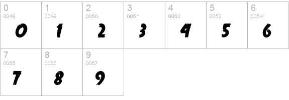True Crimes numbers 0-9 preview