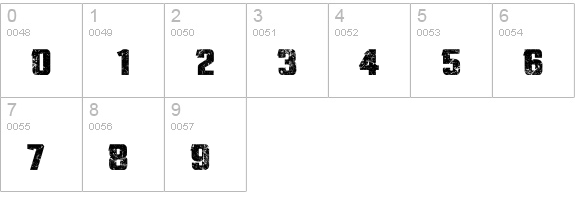 Twisted Stallions numbers 0-9 preview