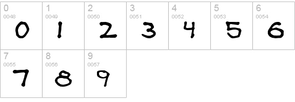 ultrateens numbers 0-9 preview