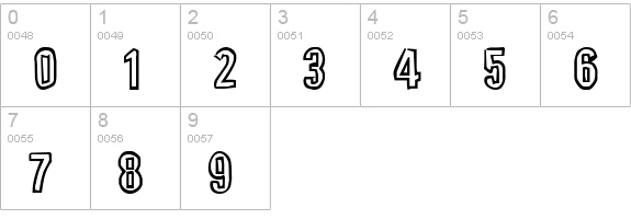 Unfinished Sympahthy numbers 0-9 preview