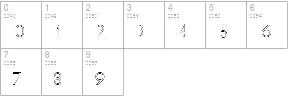 UnikumOpen numbers 0-9 preview
