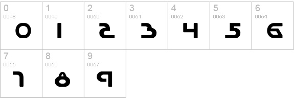 Universal Jack numbers 0-9 preview