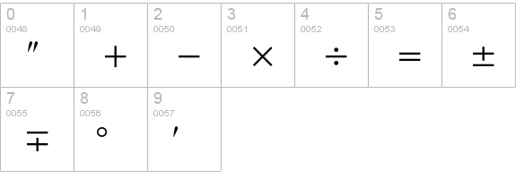 Universal Math 1 numbers 0-9 preview