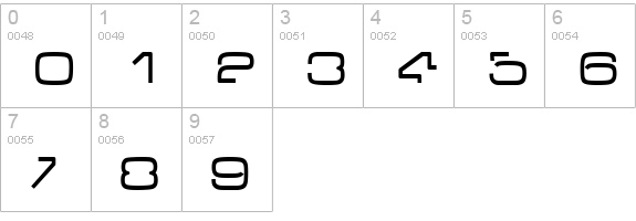 V-Dub numbers 0-9 preview
