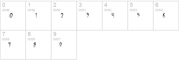 Vampiress numbers 0-9 preview