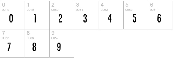 Vanishing Boy BTN numbers 0-9 preview