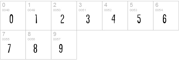 Vanishing Boy BTN Light numbers 0-9 preview