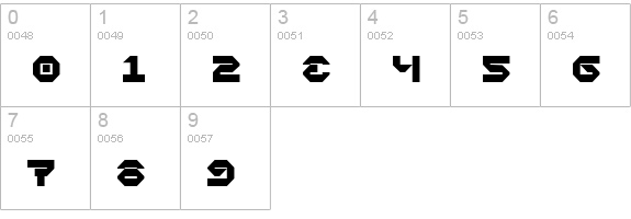Vaporbyte Phat numbers 0-9 preview