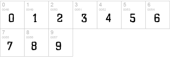 Varsity Playbook numbers 0-9 preview