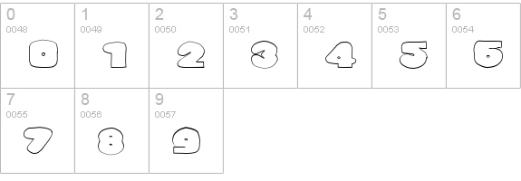 Vinsome numbers 0-9 preview