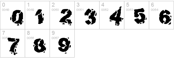 Volcanic Dungeon
 numbers 0-9 preview