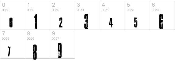 Vtks Classicuda 3 numbers 0-9 preview