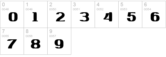 WaChaKa numbers 0-9 preview