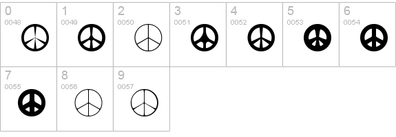 Wahei numbers 0-9 preview