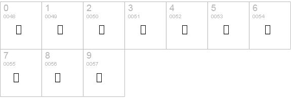 Wham! numbers 0-9 preview