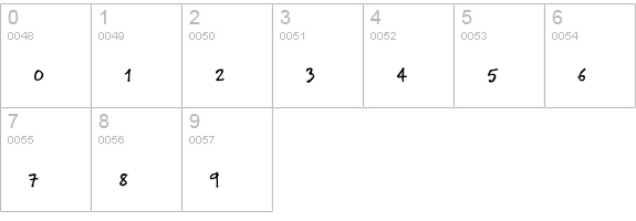 Wild Pen 2 numbers 0-9 preview