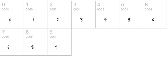 Wild Pen 5 numbers 0-9 preview