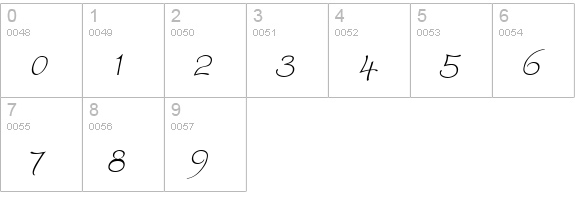 WorstveldSlingExtra2Oblique numbers 0-9 preview