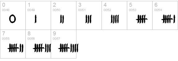 Writing Without Ink numbers 0-9 preview