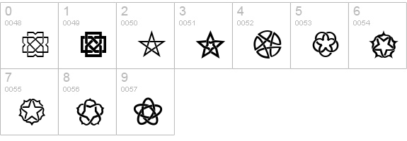 XAirebesk numbers 0-9 preview