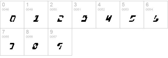 Xenophobia CondItal numbers 0-9 preview