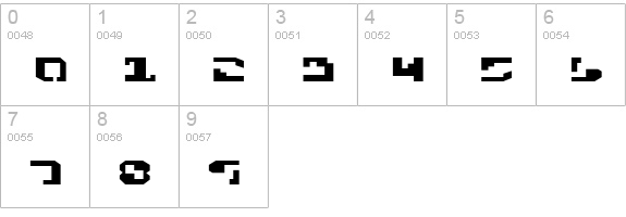 Xenophobia Expanded numbers 0-9 preview
