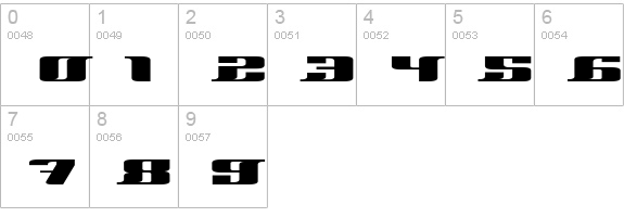 Xeranthemum numbers 0-9 preview